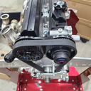 PHR Billet Timing Back Plate With Cam Seal Retainers for 2JZ