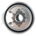 PHR Billet Block Adapter for Oil Filter Relocation, -12 ORB ports