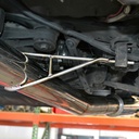 PHR 4.0" Exhaust for Supra, 4.0" Stainless, Burns Muffler