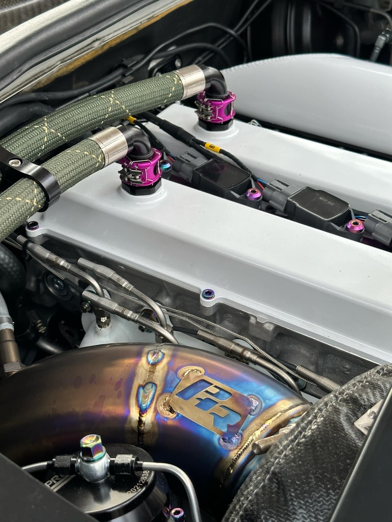 PHR 4.0" Titanium Downpipe for 2JZ