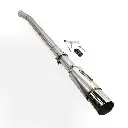 PHR 4.0" Stainless Exhaust for Lexus SC300, Featuring Burns Muffler