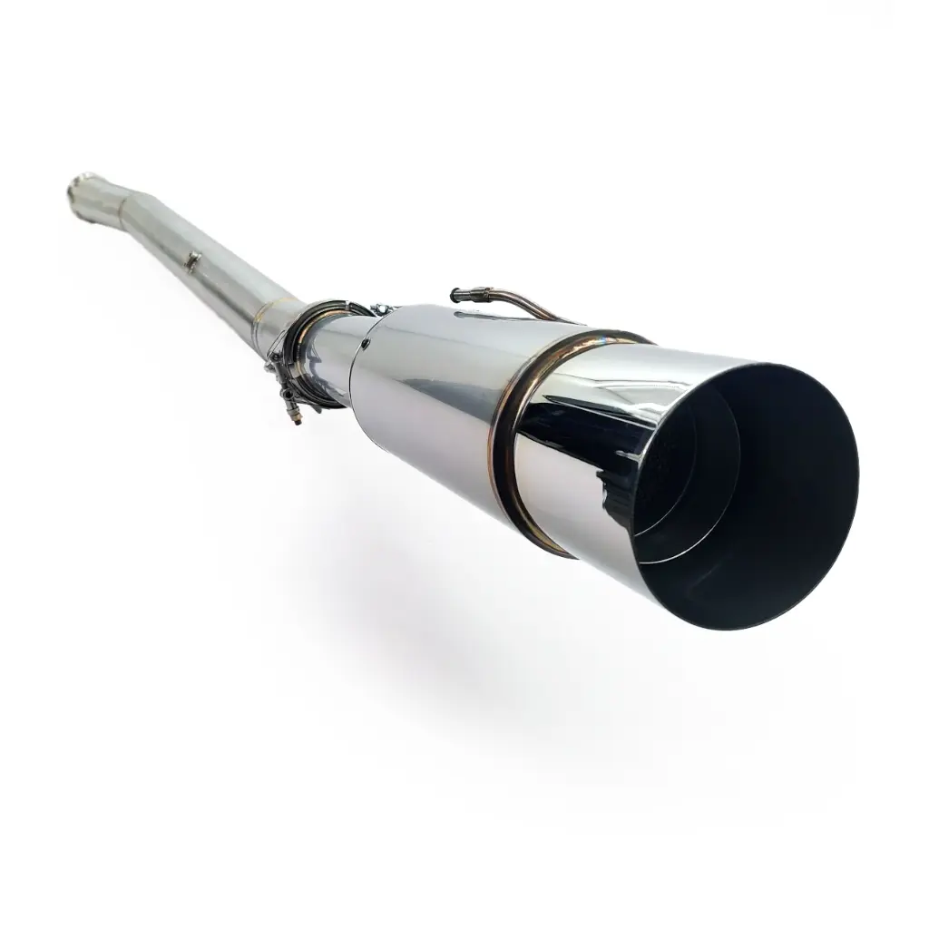 PHR 4.0" Stainless Exhaust for Lexus SC300, Featuring Burns Muffler