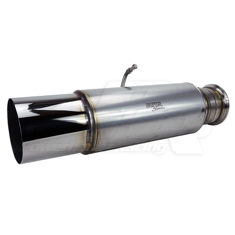 PHR 4.0" Stainless Exhaust for Lexus SC300, Featuring Burns Muffler