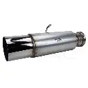 PHR 4.0" Stainless Exhaust for Lexus SC300, Featuring Burns Muffler