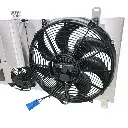  PHR SPAL 15.2" Single Brushless Fan Kit for MKIV Supra