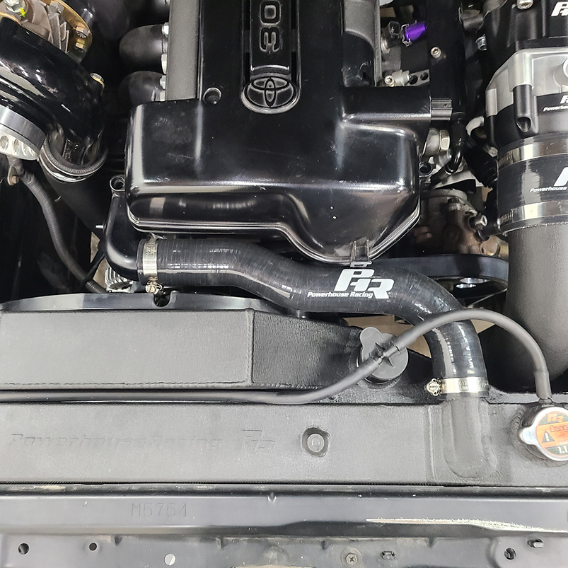 PHR Silicone Upper Radiator Hose For 2nd Gen GS300 with 2JZ-GTE Swap