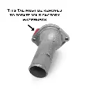 PHR Silicone Lower Radiator Hose For 2nd Gen GS300