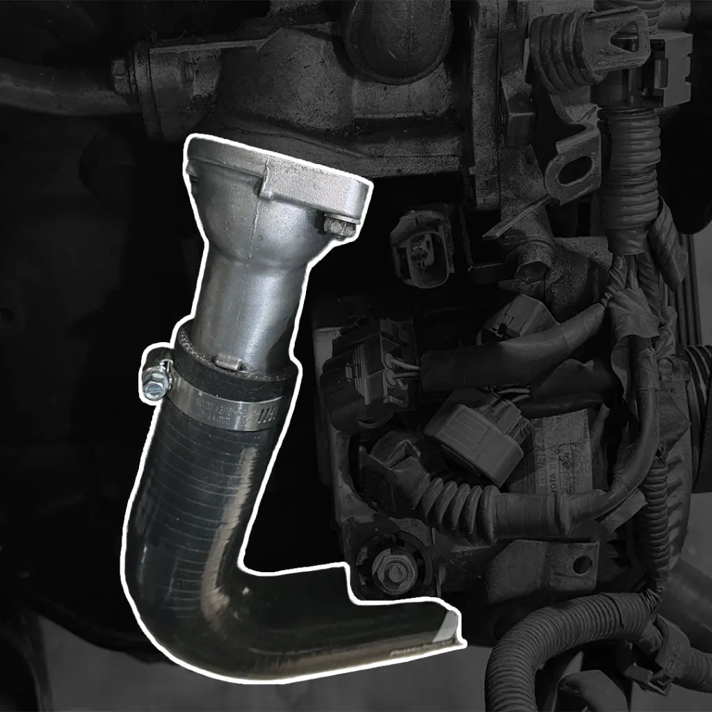 PHR Silicone Lower Radiator Hose For 2nd Gen GS300