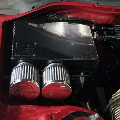 PHR XTM Breather Tank (Catch Can) for MKIV Supra, Left Hand Drive