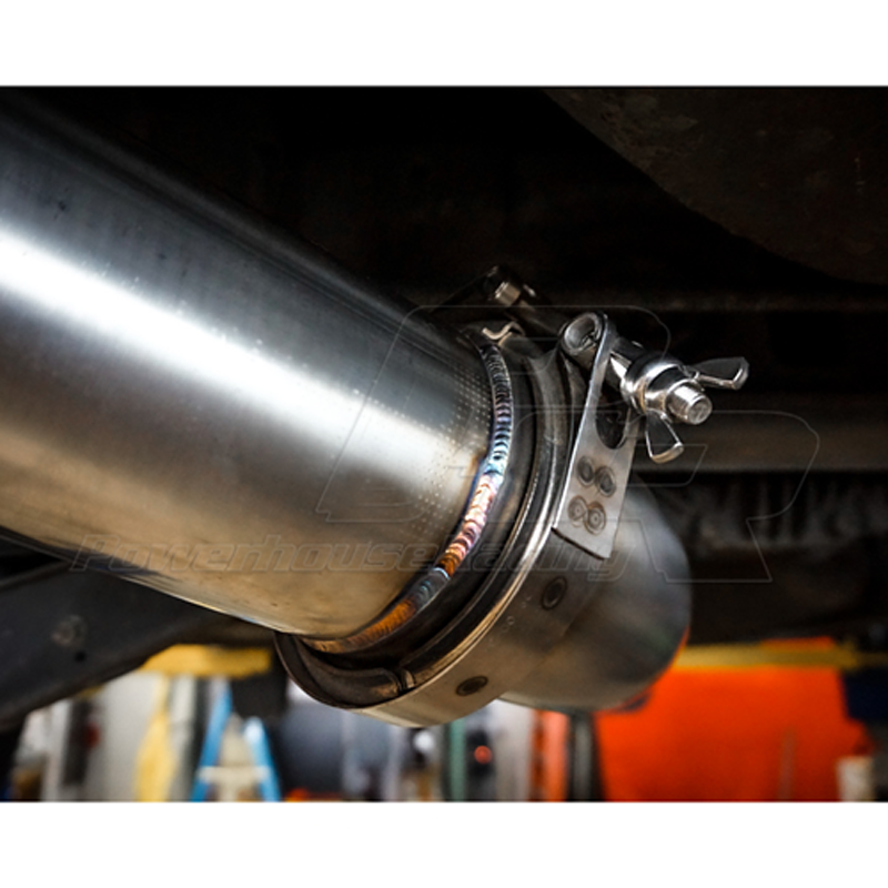 PHR 4" Single Exhaust for 1998-2005 Lexus GS300 with Burns Muffler