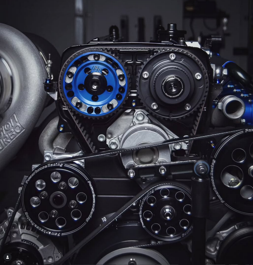 PHR Billet Serpentine Belt Tensioner Damper Arm for 2JZ, 5 speed and 6 speed