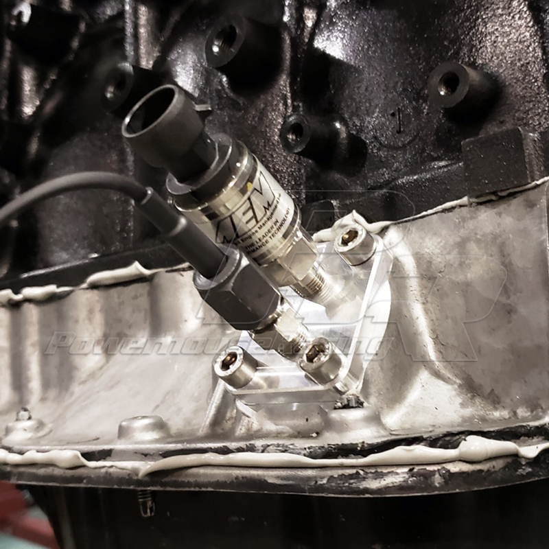 PHR Crank Case/Oil Temp Adapter for 2JZ