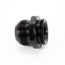 -20ORB to -20AN male fitting, Straight, Aluminum, Anodized Black