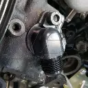 PHR Billet 10AN Power Steering Pump Suction Port Fitting 