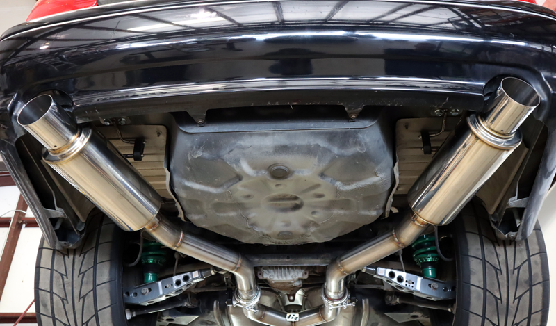PHR Dual 3.0" Exhaust for GS300