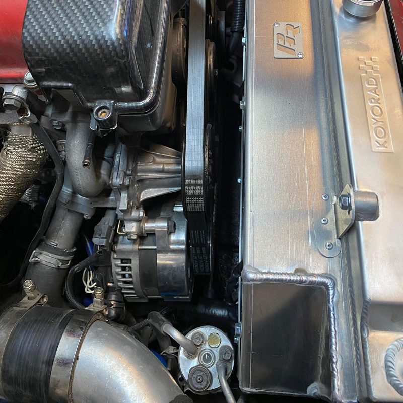 PHR Dual Brushless SPAL Fan Kit for S14
