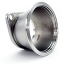 PHR 3.0" 2-Bolt to 4" V-band adapter, V2
