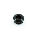 -8ORB Plug, Aluminum, Anodized Black