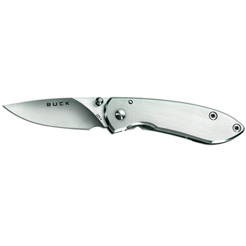 Buck Knives 0325SSS Colleague Gray Manual Folding Knife 