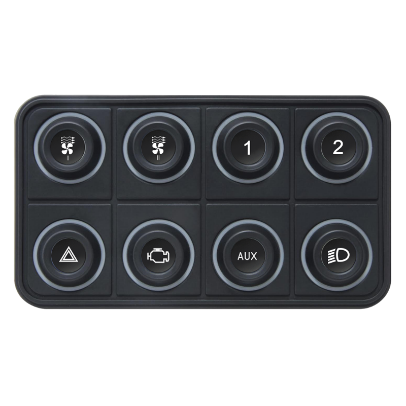 ECUMaster CAN Keyboard, 8 Position ECUM CAN KEYBOARD 8