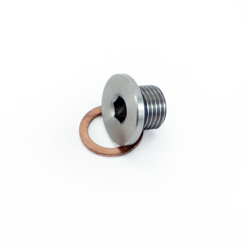 M12 x 1.25 Plug, Stainless Steel