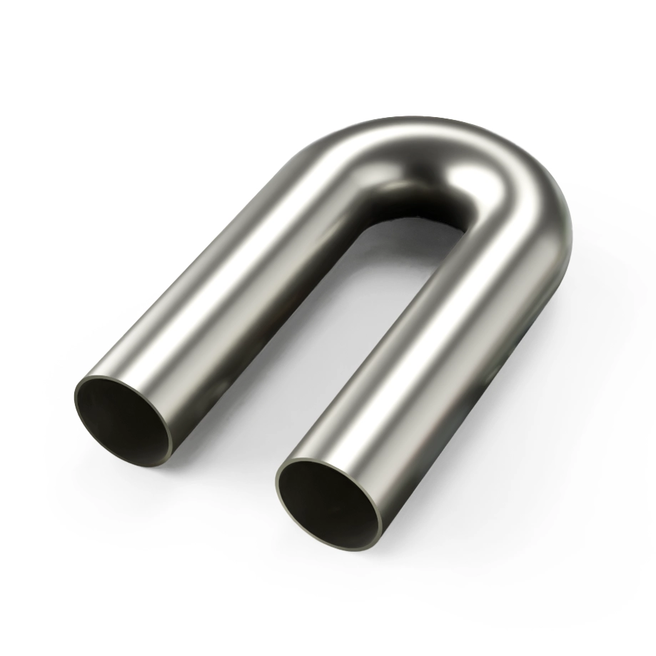 Mandrel Bend, Stainless Steel, 1.75" OD, 16 gauge, 1.75" CLR, 180 Degrees