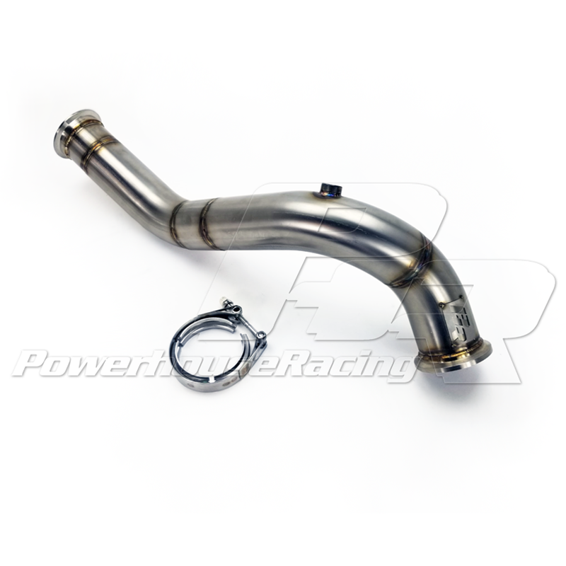 PHR 3.0" Stainless Mandrel Bent Downpipe