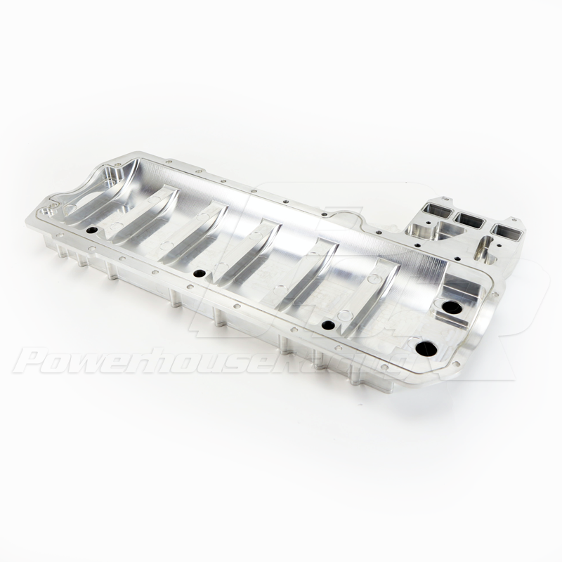 PHR Billet Dry Sump Pan for 2JZ, Standard Depth