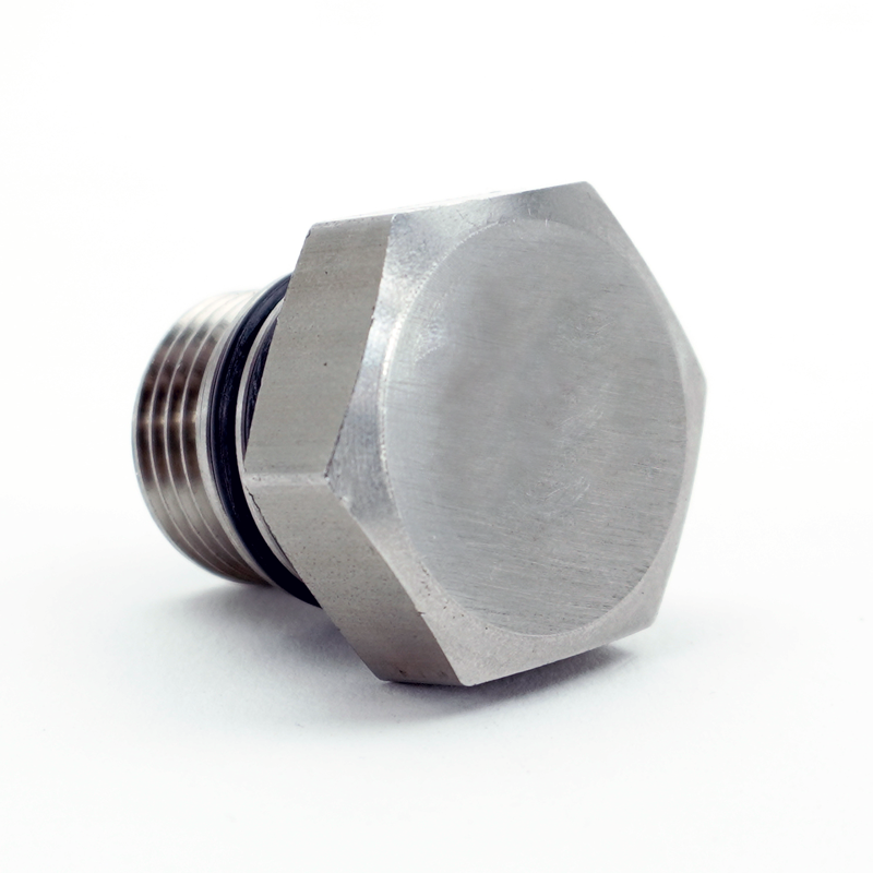 PHR Double O-Ring Stainless Steel Spring Cap for 2JZ Oil Pump (no logo) 