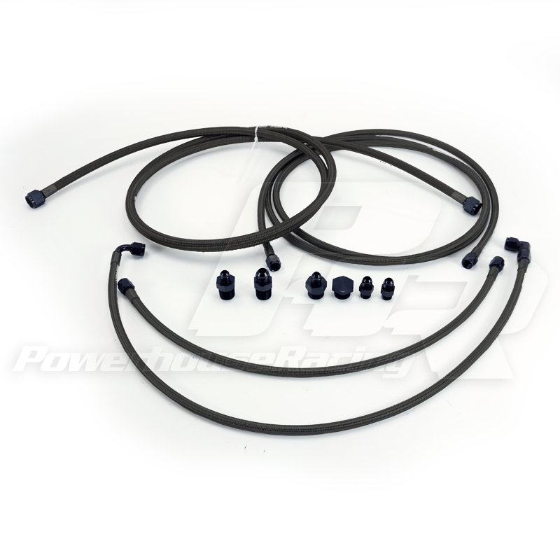 PHR E85 Fuel Line Kit for 1993-1998 MKIV Supra, Lines Only