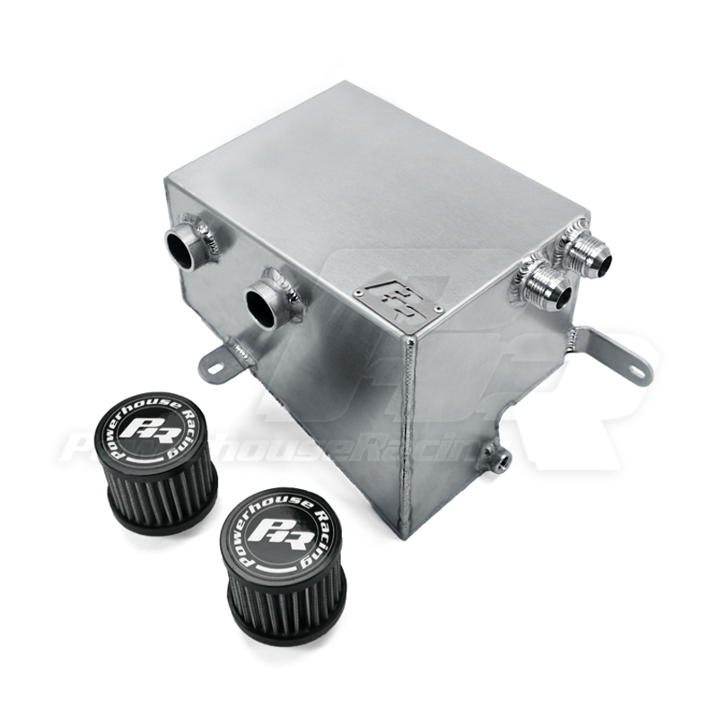 PHR XTM Breather Tank (Catch Can) for MKIV Supra, Left Hand Drive