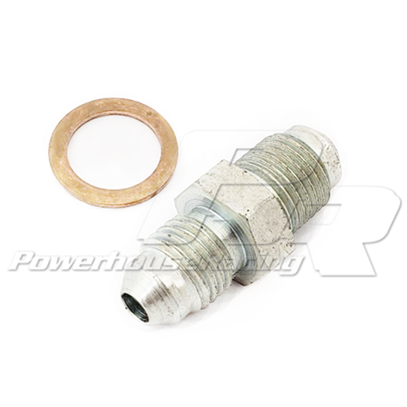 PHR Turbo Oil Feed Fitting for 2JZ, M12x1.25 to 4AN 