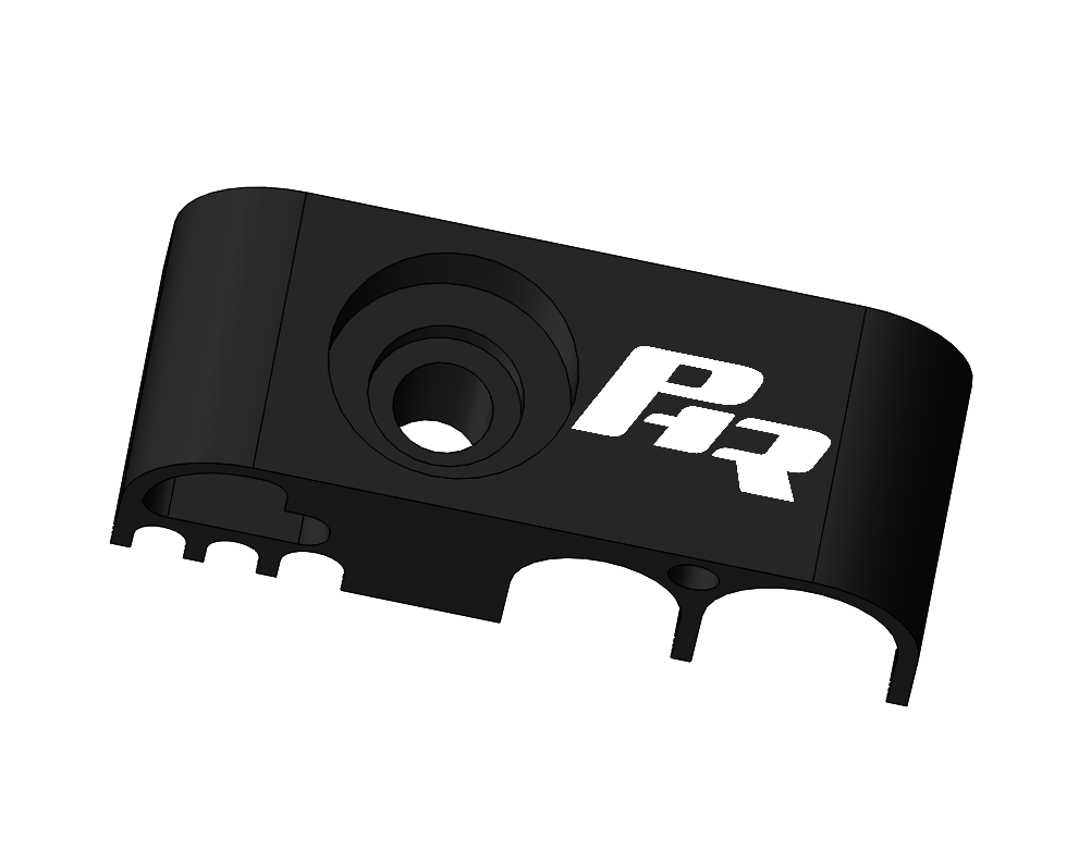 Under-Car Fuel Line Hanger, Single Feed, Return (Single)