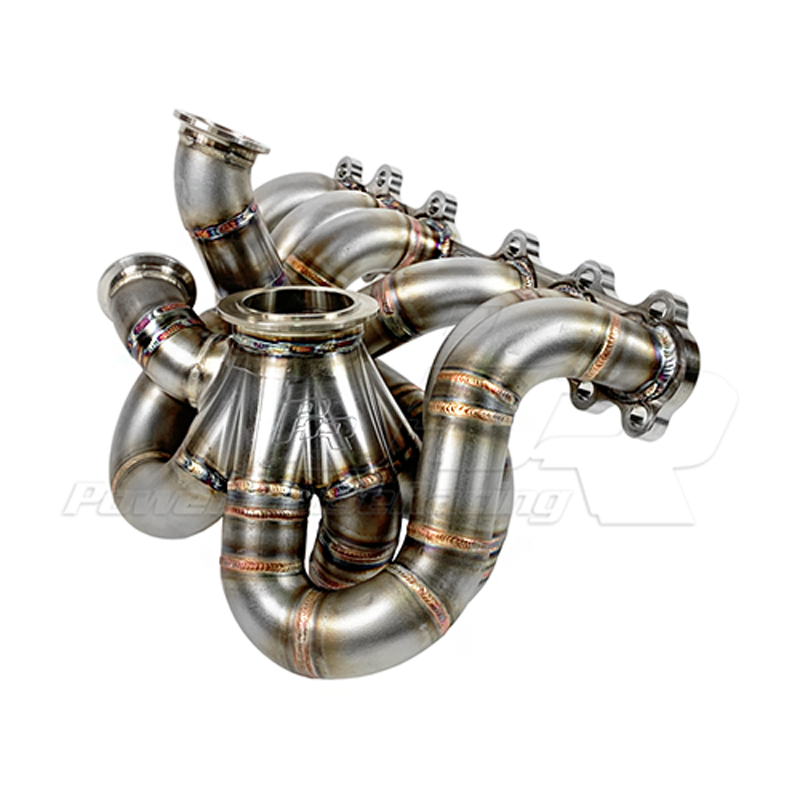 PHR V45 BILLET Turbo Manifold for 2JZ-GTE, Single 60mm Gate, "H" Cover Turbo