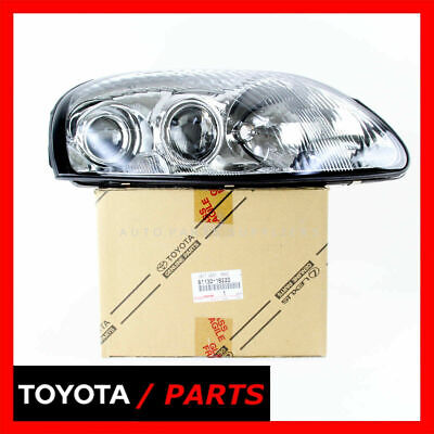 Toyota Glass Headlight for 1993-98 Supra, Passenger Side 