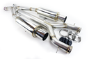 PHR Dual 3.0" Stainless Exhaust for SC300, Featuring Vibrant Mufflers