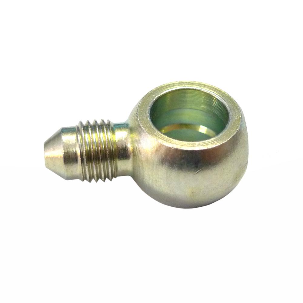 -04 to M12 Hole Banjo Adaptor, Steel