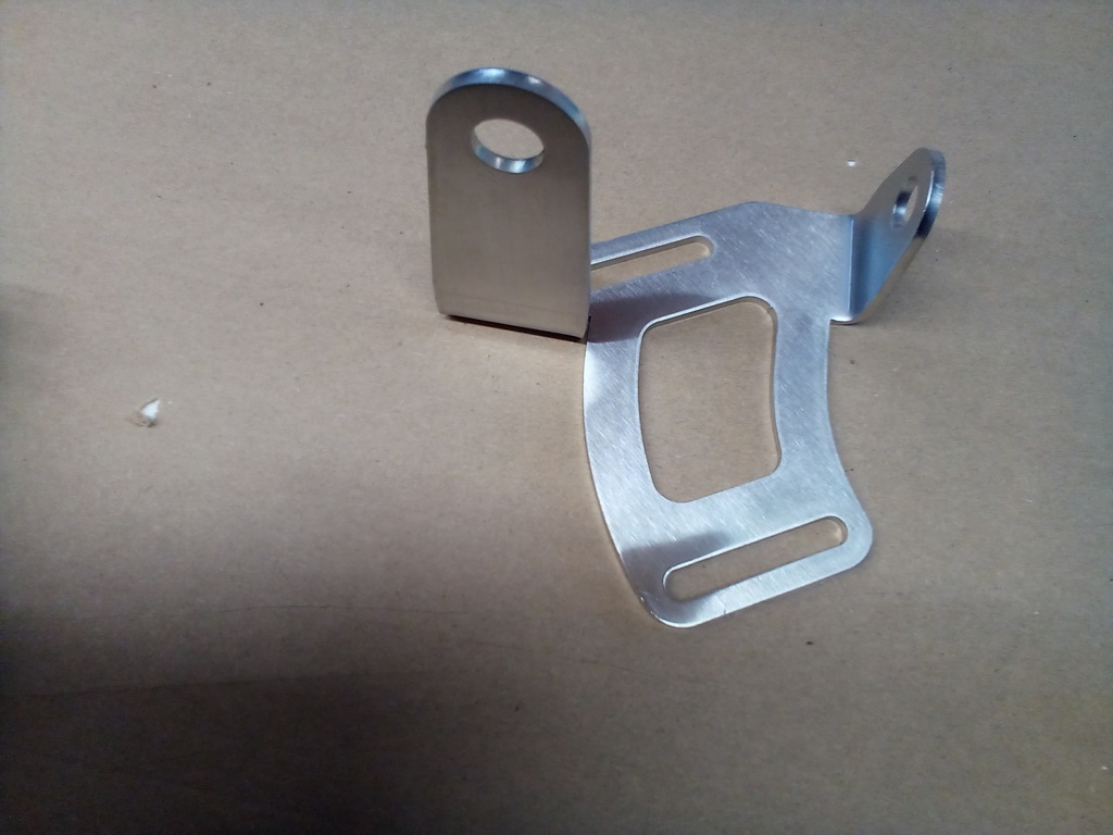 PHR Oil Filter Relocation Bracket, Zinc Plated