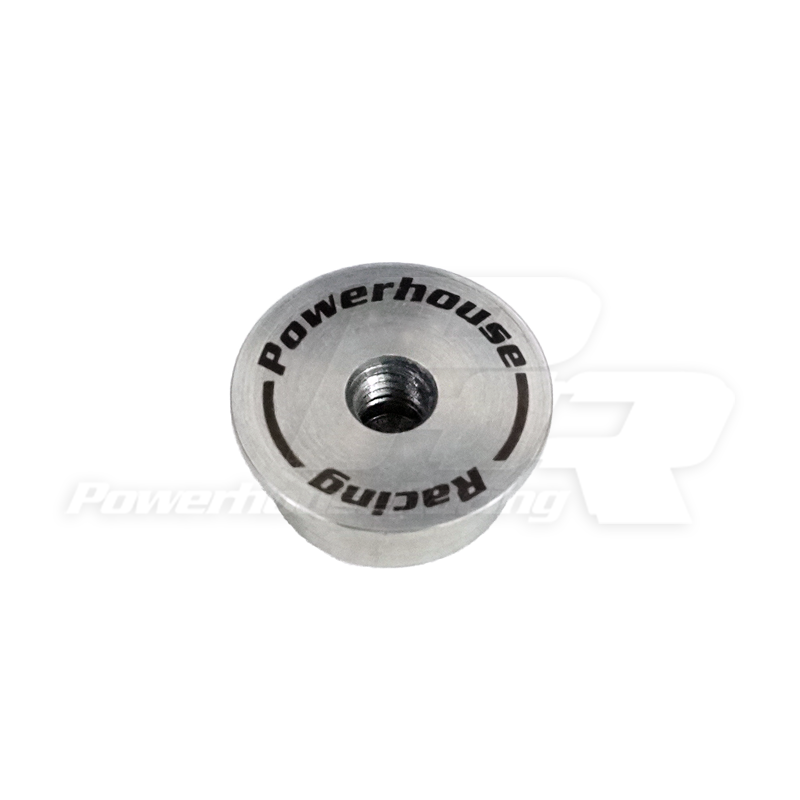 PHR 25mm Billet Freeze Plug for 2JZ, Tapered Flange, Stainless Steel