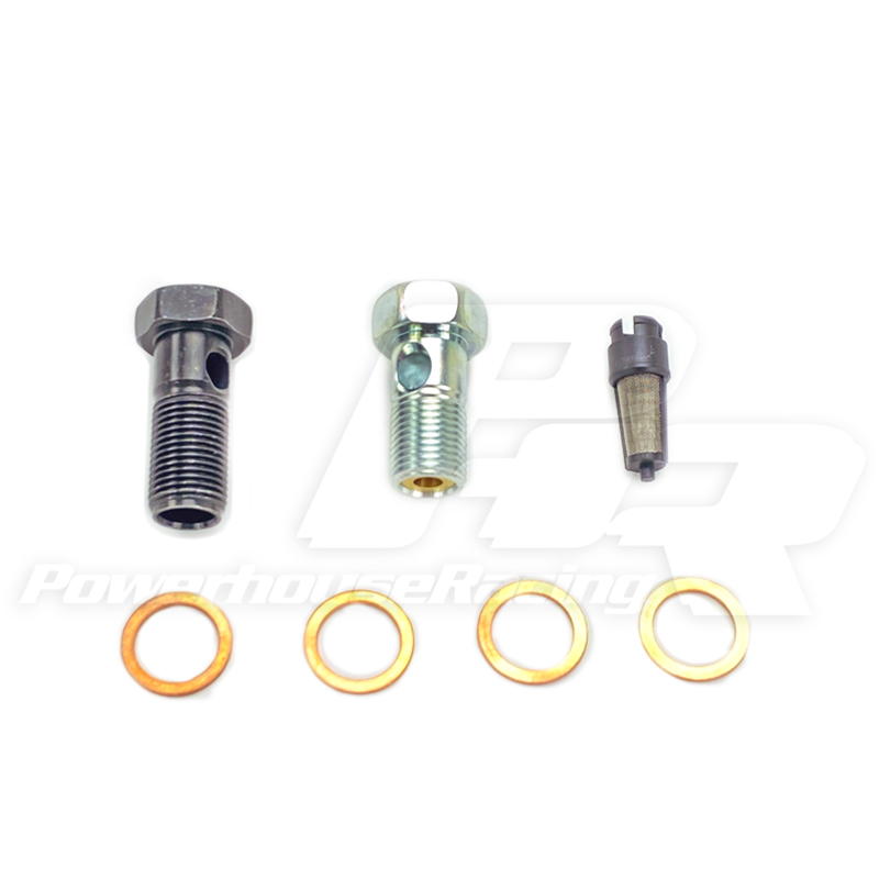 PHR VVTi Feed Banjo Kit (includes lower and upper banjo bolt w/ filter)