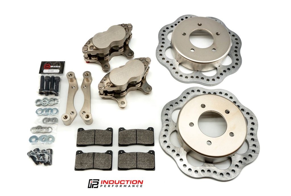 1993-98 Mark IV Toyota Supra IRS Rear Drag Brake Kit F3 4 Piston