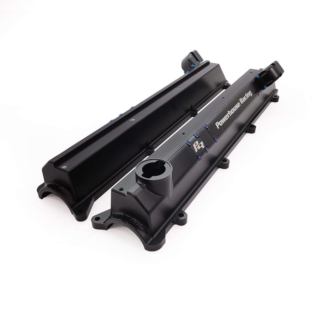 PHR Flex Billet Valve Covers for 2JZ, non-VVT-i