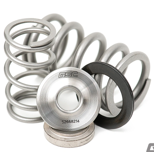 GSC Power-Division Dual Valve Spring Kit with Titanium Retainer for Toyota 2JZ Platform (125lb)