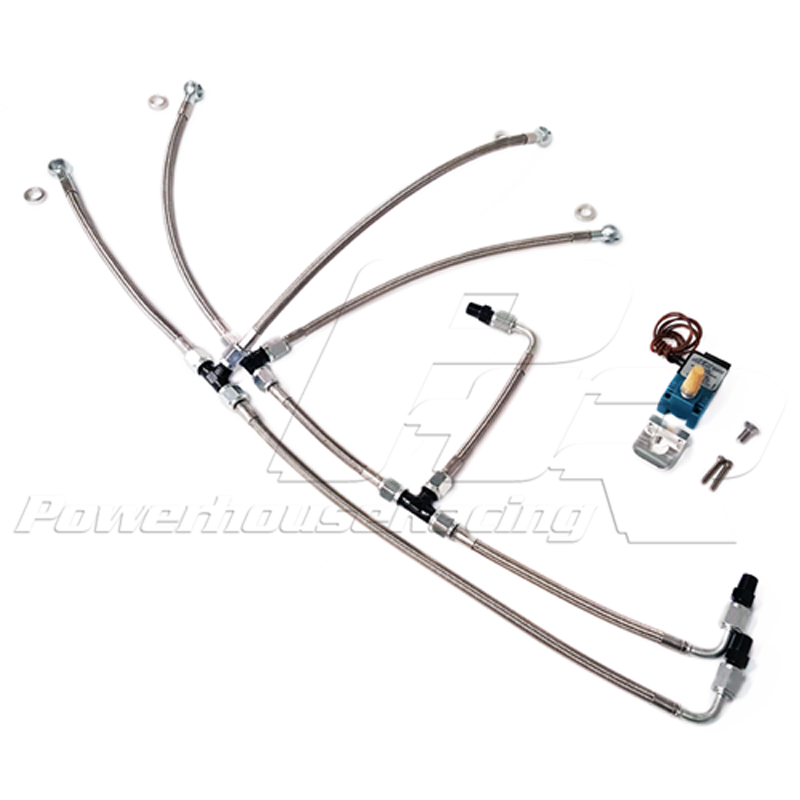 PHR Stainless Boost Control Line Kit for S45/S23 Turbo Kits