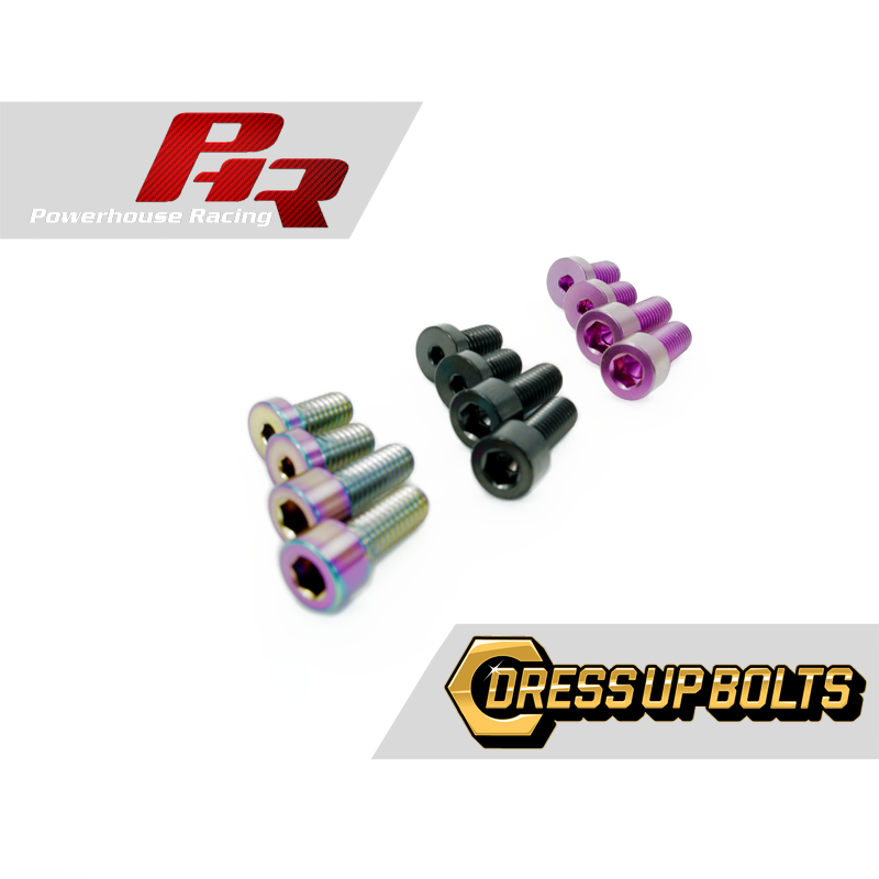 Dress Up Bolts Titanium Hardware Kit for PHR Flex Billet Valve Covers