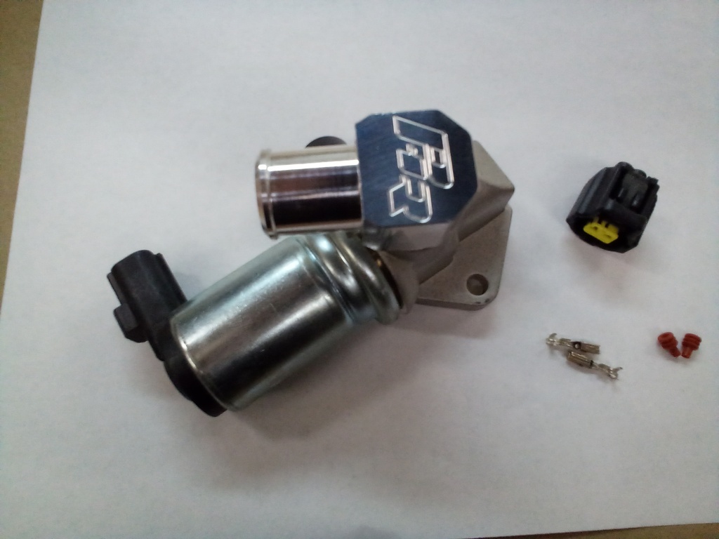 PHR Ford IAC Valve With 90 Degree Hose Adapter