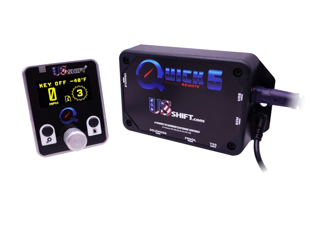 US Shift Quick 6 Standalone Transmission Controller with Remote OLED Display