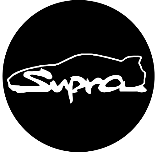 Oil Cap Sticker (Supra Silhouette Logo)