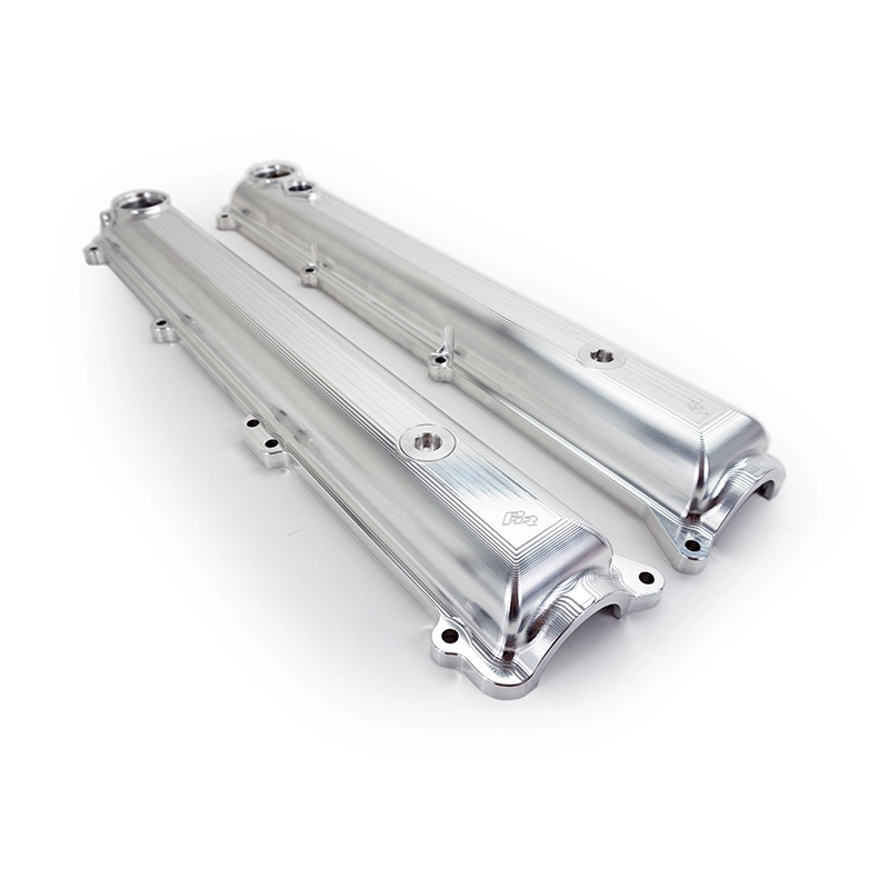 PHR Rigid Ultralight Billet Valve Covers for 2JZ-GE non-VVT-i, with Cam Sensor Boss on Intake - Distributor Delete - Coil Over Plug Conversion
