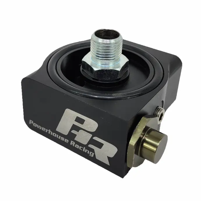 PHR Billet Thermostatic Oil Filter Sandwich Plate, 3/4-16